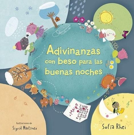 Adivinanzas con beso para las buenas noches | 9788420416625 | Rhei, Sofía; Martinez Peña, Sigrid | Librería Castillón - Comprar libros online Aragón, Barbastro