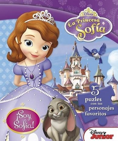 Princesa Sofía. 5 puzles : ¡Soy Sofía! | 9788499515267 | Disney | Librería Castillón - Comprar libros online Aragón, Barbastro