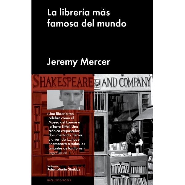 La librería más famosa del mundo | 9788415996187 | Mercer, Jeremy | Librería Castillón - Comprar libros online Aragón, Barbastro