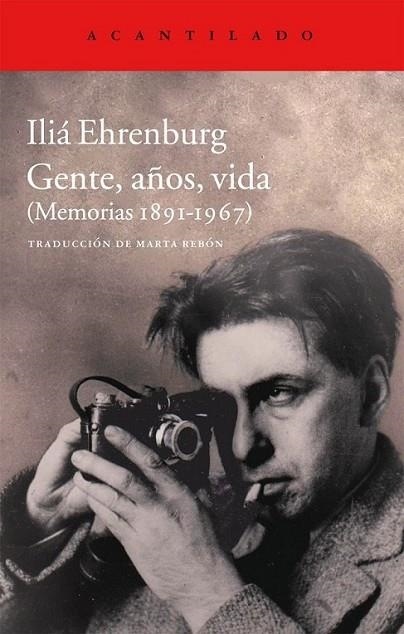 Gente, años, vida | 9788416011063 | Ehrenburg, Iliá | Librería Castillón - Comprar libros online Aragón, Barbastro