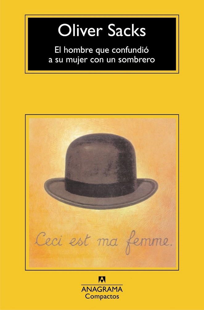 HOMBRE QUE CONFUNDIO A SU MUJER CON UN SOMBRERO, EL | 9788433973382 | Sacks, Oliver | Librería Castillón - Comprar libros online Aragón, Barbastro