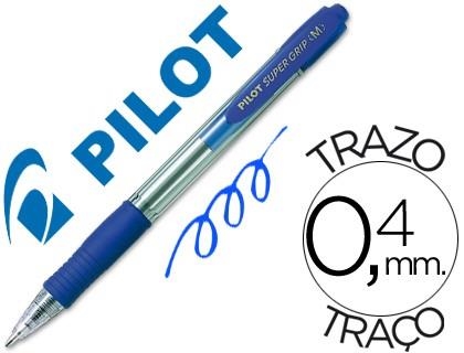 BOLIGRAFO PILOT SUPERGRIP AZUL | 4902505154904 | Librería Castillón - Comprar libros online Aragón, Barbastro