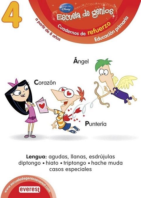 Escuela de genios 4. Cuadernos de refuerzo. Educación Primaria. A partir de 8 años | 9788444151366 | WALT DISNEY COMPANY | Librería Castillón - Comprar libros online Aragón, Barbastro