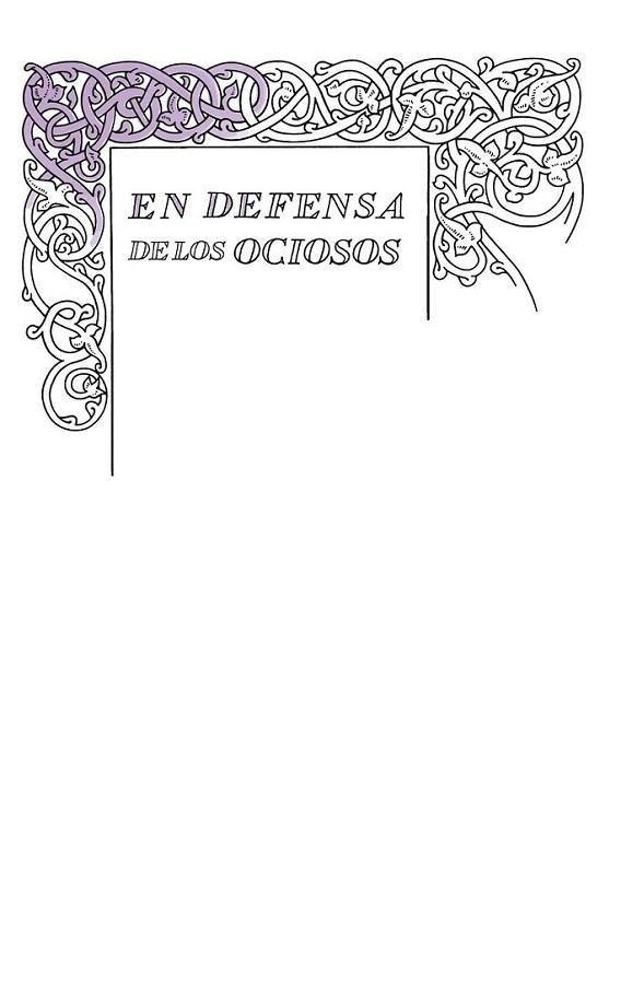 Defensa de los ociosos | 9788430616541 | Robert  Louis Stevenson | Librería Castillón - Comprar libros online Aragón, Barbastro