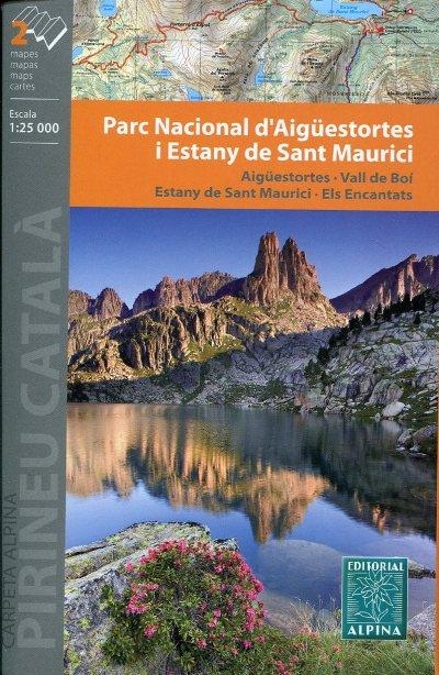 PARC NACIONAL D'AIGUESTORTES I ESTANY DE SANT MAURICI 1:25.000 (2 MAPAS) - ALPINA | 9788480903998 | EDITORIAL ALPINA | Librería Castillón - Comprar libros online Aragón, Barbastro