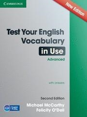 Test Your English Vocabulary in Use Advanced with Answers Second Edition | 9781107670327 | McCarthy, Michael/O'Dell, Felicity | Librería Castillón - Comprar libros online Aragón, Barbastro