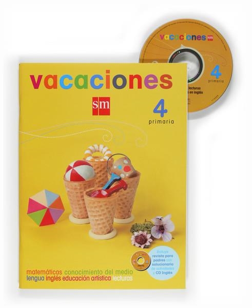 VACACIONES SM 4EP ED.08 | 9788467525953 | GONZALEZ, MARIA DEL CARMEN | Librería Castillón - Comprar libros online Aragón, Barbastro