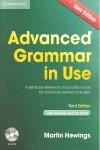 ADVANCED ENGLISH GRAMMAR IN USE BOOK WITH ANSWERS AND CD-ROM: A SELF-STUDY REFERENCE AND | 9781107699892 | HEWINGS, MARTIN | Librería Castillón - Comprar libros online Aragón, Barbastro