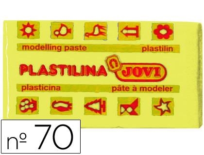 PLASTILINA JOVI 70 50 GR AMARILLO CLARO 7002 | 8412027006880 | Librería Castillón - Comprar libros online Aragón, Barbastro