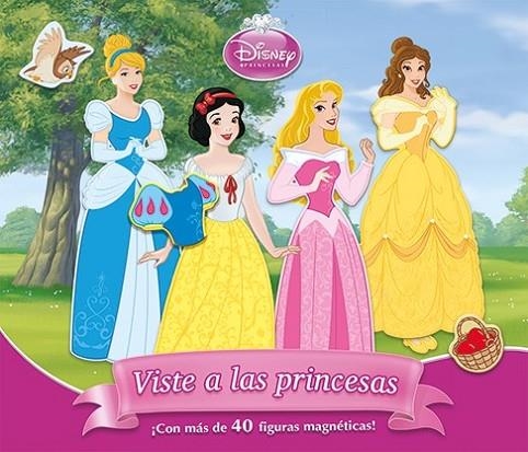 Viste a las princesas. Libro magnético | 9788499515649 | Disney | Librería Castillón - Comprar libros online Aragón, Barbastro