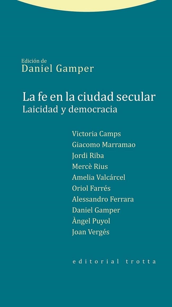 La fe en la ciudad secular | 9788498795080 | Gamper, Daniel | Librería Castillón - Comprar libros online Aragón, Barbastro