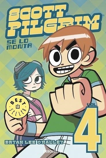 SCOTT PILGRIM SE LO MONTA - SCOTT PILGRIM 4 | 9788499082226 | LEE O'MALLEY, BRYAN | Librería Castillón - Comprar libros online Aragón, Barbastro