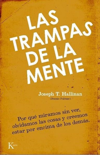 TRAMPAS DE LA MENTE, LAS | 9788472457386 | HALLINAN, JOSEPH T. | Librería Castillón - Comprar libros online Aragón, Barbastro