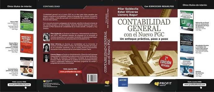 CONTABILIDAD GENERAL CON EL NUEVO PGC | 9788496998261 | SOLDEVILA, PILAR; OLIVERAS, ESTER; BAGUR, LLORENÇ | Librería Castillón - Comprar libros online Aragón, Barbastro