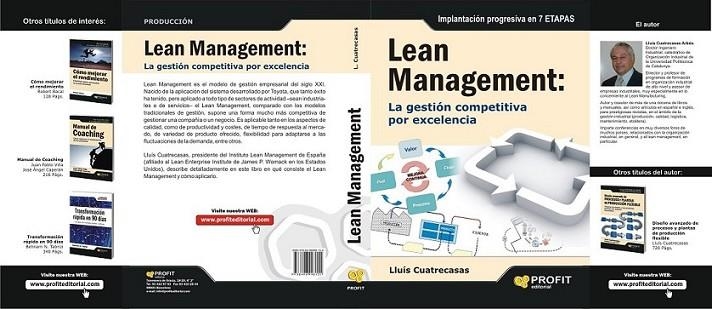 LEAN MANAGEMENT | 9788496998155 | CUATRECASAS, LLUÍS | Librería Castillón - Comprar libros online Aragón, Barbastro