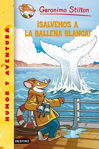 ¡SALVEMOS A LA BALLENA BLANCA! - GERONIMO STILTON 40 | 9788408092650 | STILTON, GERONIMO | Librería Castillón - Comprar libros online Aragón, Barbastro