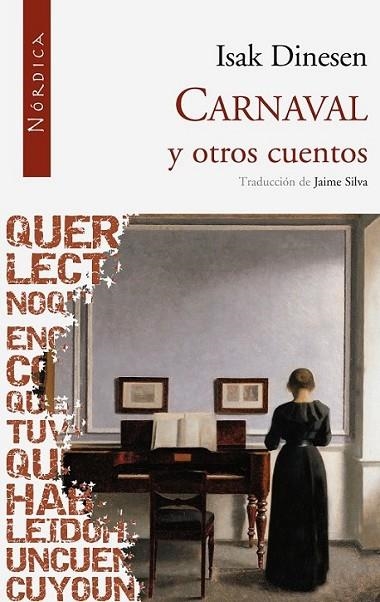 CARNAVAL Y OTROS CUENTOS | 9788492683192 | DINESEN, ISAK | Librería Castillón - Comprar libros online Aragón, Barbastro