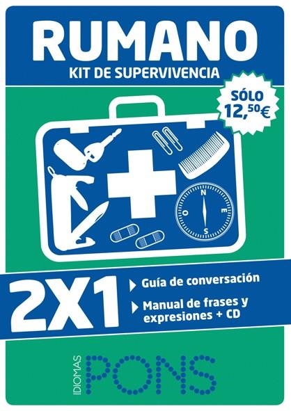 KIT DE SUPERVIVENCIA RUMANO - PONS | 9788484437154 | VARIOS AUTORES | Librería Castillón - Comprar libros online Aragón, Barbastro