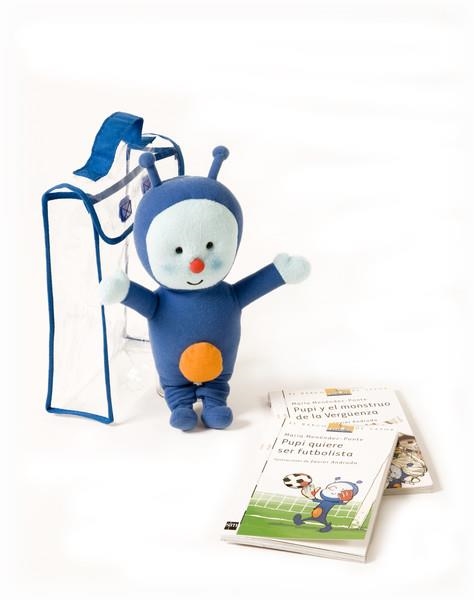 PACK PUPI 2 LIBROS + PELUCHE (PUPI QUIERE SER FUTBOLISTA / PUPI Y EL MONSTRUO...) | 9788467543711 | MENENDEZ PONTE, MARIA | Librería Castillón - Comprar libros online Aragón, Barbastro