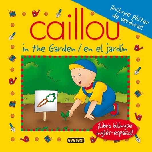 CAILLOU EN EL JARDÍN = CAILLOU IN THE GARDEN | 9788444164519 | CHOUETTE PUBLISHING | Librería Castillón - Comprar libros online Aragón, Barbastro