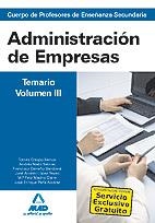 PROFESORES ESO ADMINISTRACION EMPRESAS TEMARIO 3 | 9788467635935 | CRESPO RAMOS, TOMAS; NIETO SALINAS, ANDRES | Librería Castillón - Comprar libros online Aragón, Barbastro