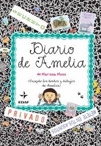 DIARIO DE AMELIA | 9788441425392 | MOSS, MARISSA | Librería Castillón - Comprar libros online Aragón, Barbastro