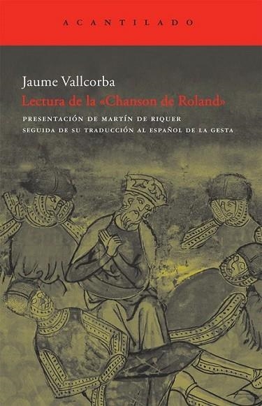 LECTURA DE LA "CHANSON DE ROLAND" | 9788492649532 | VALLCORBA, JAUME | Librería Castillón - Comprar libros online Aragón, Barbastro