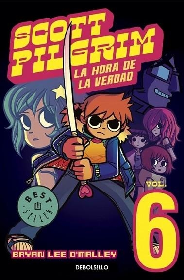 SCOTT PILGRIM 6 : LA HORA DE LA VERDAD | 9788499083476 | LEE O'MALLEY, BRYAN | Librería Castillón - Comprar libros online Aragón, Barbastro