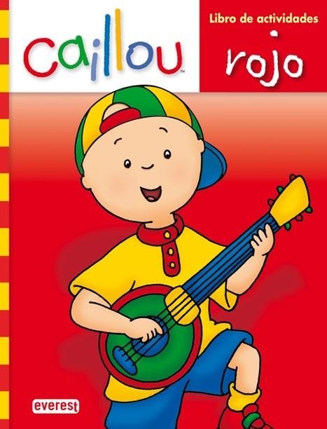 CAILLOU LIBRO DE ACTIVIDADES ROJO | 9788444165110 | Asa Editores, S.A. | Librería Castillón - Comprar libros online Aragón, Barbastro