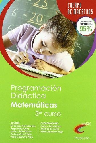 PROGRAMACION DIDACTICA MATEMÁTICAS 3ER.CURSO : CUERPO DE MAESTROS | 9788428381062 | MARTIN MONTES, MARIA DOLORES | Librería Castillón - Comprar libros online Aragón, Barbastro