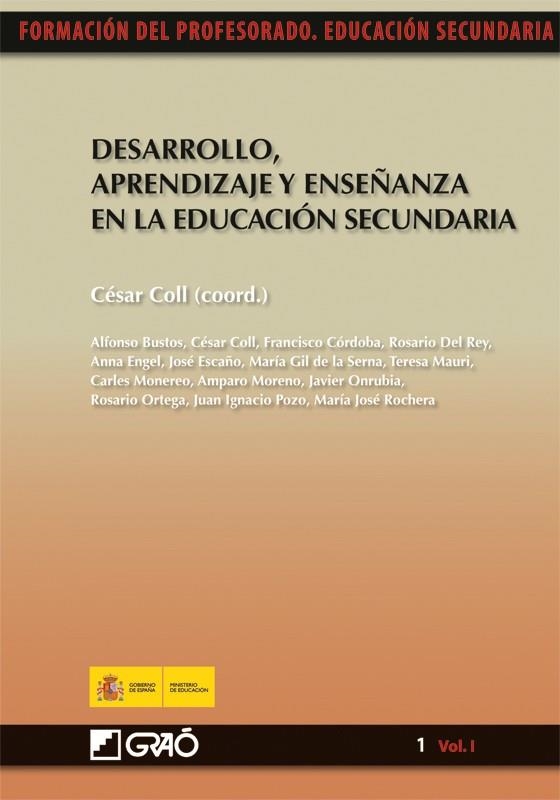 DESARROLLO, APRENDIZAJE Y ENSEÑANZA EN EDUCACIÓN SECUNDARIA | 9788499800165 | COLL, CÉSAR (COORD.) | Librería Castillón - Comprar libros online Aragón, Barbastro