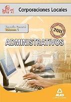 ADMINISTRATIVOS CORPORACIONES LOCALES TEMARIO GENERAL 1 ED.2011 | 9788467654547 | VV.AA. | Librería Castillón - Comprar libros online Aragón, Barbastro