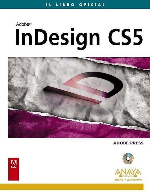 INDESIGN CS5 | 9788441528239 | ADOBE PRESS | Librería Castillón - Comprar libros online Aragón, Barbastro