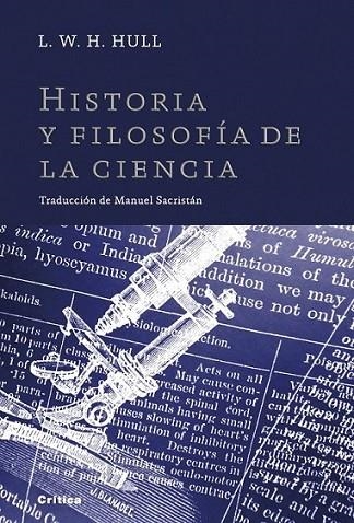 HISTORIA Y FILOSOFÍA DE LA CIENCIA | 9788498921687 | HULL, LEWIS WILLIAM HALSEY | Librería Castillón - Comprar libros online Aragón, Barbastro