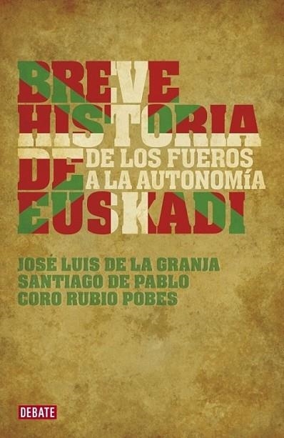 BREVE HISTORIA DE EUSKADI | 9788483067703 | RUBIO POBES, CORO; DE LA GRANJA, JOSE LUIS | Librería Castillón - Comprar libros online Aragón, Barbastro