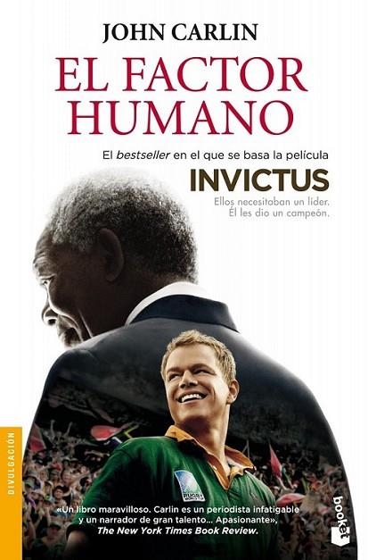 FACTOR HUMANO, EL | 9788432250767 | CARLIN, JOHN | Librería Castillón - Comprar libros online Aragón, Barbastro