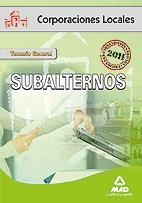 SUBALTERNOS CORP.LOCALES TEMARIO GENERAL | 9788467655124 | VV.AA. | Librería Castillón - Comprar libros online Aragón, Barbastro