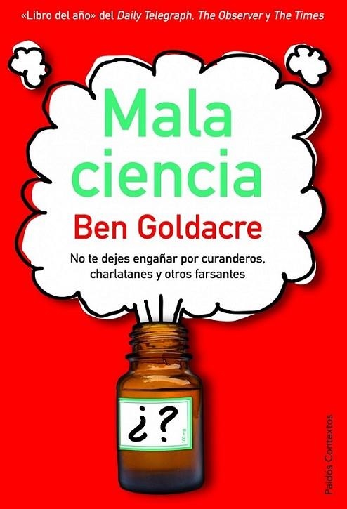 MALA CIENCIA | 9788449324963 | GOLDACRE, BEN | Librería Castillón - Comprar libros online Aragón, Barbastro