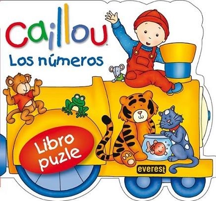 NÚMEROS, LOS : LIBRO PUZZLE - CAILLOU | 9788444166162 | CHOUETTE | Librería Castillón - Comprar libros online Aragón, Barbastro