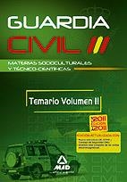 GUARDIA CIVIL TEMARIO 2 ED.2011 | 9788467655094 | VV.AA. | Librería Castillón - Comprar libros online Aragón, Barbastro