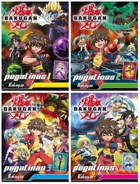 BAKUGAN BATTLE BRAWLERS PEGATINAS 1,2,3,4 (4 títulos) | 9788498069983 | VARIOS AUTORES | Librería Castillón - Comprar libros online Aragón, Barbastro