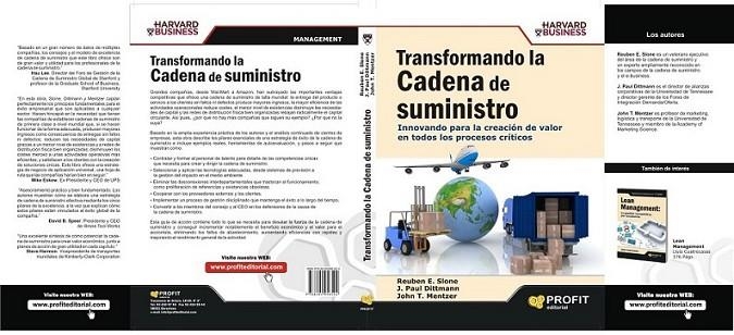 TRANSFORMANDO LA CADENA DE SUMININISTRO | 9788492956524 | SLONE, RUBEN E. Y OTROS | Librería Castillón - Comprar libros online Aragón, Barbastro