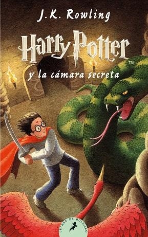 HARRY POTTER Y LA CAMARA SECRETA - HARRY POTTER 2 BOLSILLO | 9788498382679 | J.K. Rowling | Librería Castillón - Comprar libros online Aragón, Barbastro