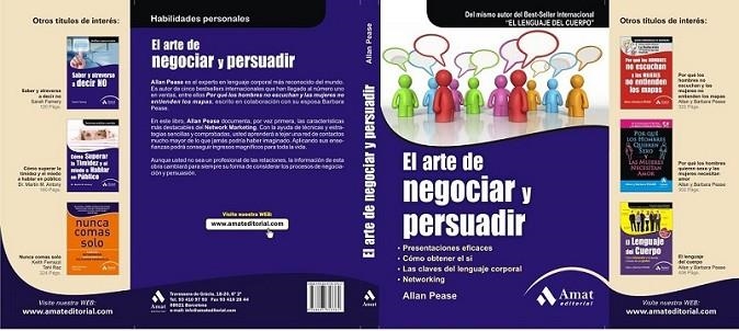 ARTE DE NEGOCIAR Y PERSUADIR, EL | 9788497353762 | PEASE, ALLAN | Librería Castillón - Comprar libros online Aragón, Barbastro