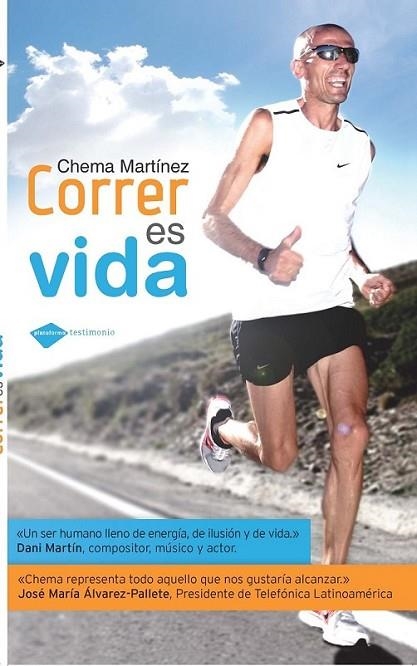 CORRER ES VIDA | 9788415115397 | MARTÍNEZ, CHEMA | Librería Castillón - Comprar libros online Aragón, Barbastro