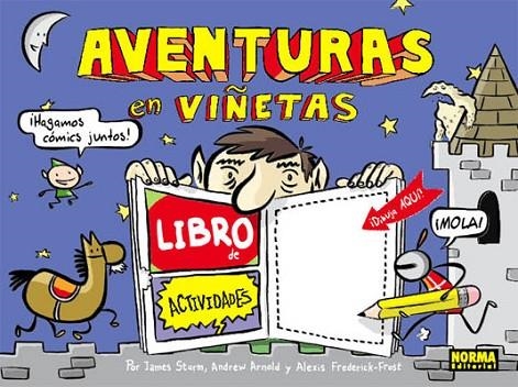 AVENTURAS EN VIÑETAS LIBRO ACTIVIDADES | 9788467904000 | STURM, JAMES | Librería Castillón - Comprar libros online Aragón, Barbastro