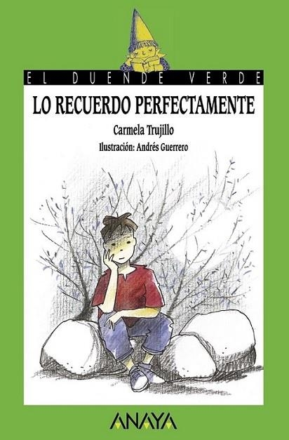 RECUERDO PERFECTAMENTE, LO - DUENDE VERDE | 9788466794954 | FERNÁNDEZ TRUJILLO, CARMELA | Librería Castillón - Comprar libros online Aragón, Barbastro