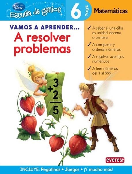 A RESOLVER PROBLEMAS - VAMOS A APRENDER (6AÑ-ESCGEN) | 9788444146553 | Walt Disney Company | Librería Castillón - Comprar libros online Aragón, Barbastro