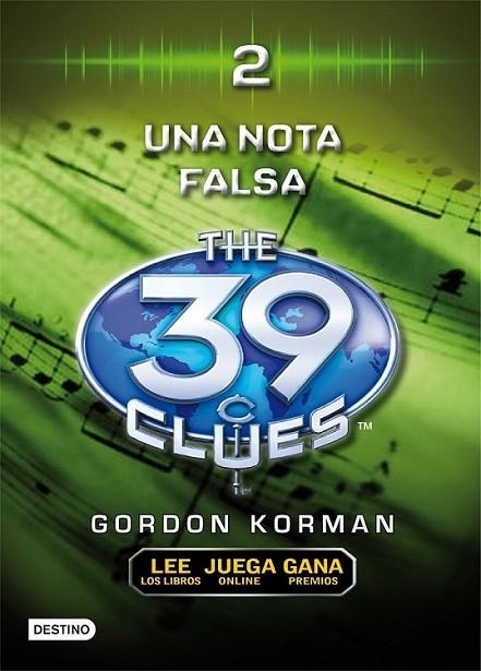 UNA NOTA FALSA - the 39 clues 2 | 9788408098621 | Gordon Korman | Librería Castillón - Comprar libros online Aragón, Barbastro