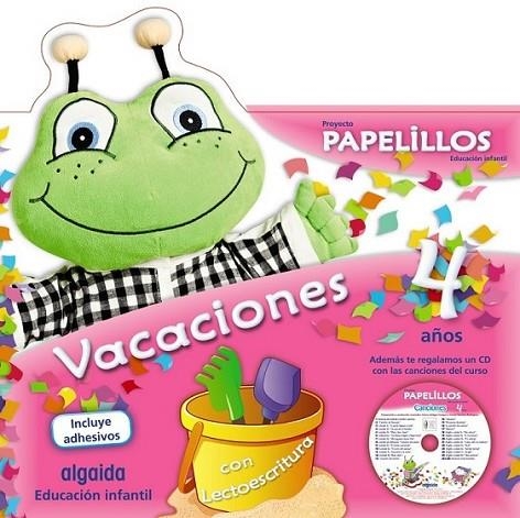 PAPELILLOS 4 : CUADERNO DE VACACIONES (4 AÑOS) | 9788498776157 | CAMPUZANO VALIENTE, MARÍA DOLORES | Librería Castillón - Comprar libros online Aragón, Barbastro